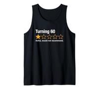 Turning 60 Una Stella Non consiglierebbe Un Divertente 60° Compleanno Canotta