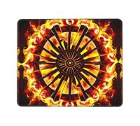Turning The Flame, tappetino per mouse da gioco, 10 x 30,5 cm, multi-codice