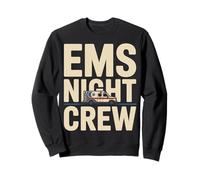 Turno di Notte EMS Paramedico Felpa