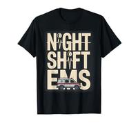 Turno di Notte EMS Paramedico Maglietta
