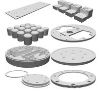 Turntable for ObjectVR Photography Compatible with Canon IR Remote Control