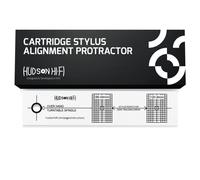 Turntable Phonograph LP Phono Cartridge Stylus Alignment Protractor To