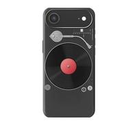 Turntable Vinyl Record Player Graphic Case Cover Custodia per iPhone Air