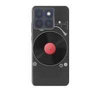 Turntable Vinyl Record Player Graphic Case Cover Custodia per Motorola Edge 70