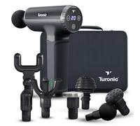 Turonic GM5 - Pistola massaggiante professionale a percussione per tessuti profondi, 20 velocità, 7 teste, silenziosa, potente, portatile, senza fili, ideale per atleti, uso personale, spalle, piedi