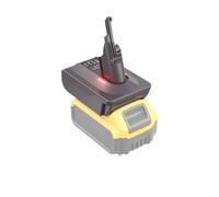 Turpow for Dewalt DCB200 Batteria compatibile con Dyson V6/V7/V8 Adattatore batteria compatibile con Dyson V6 V7 V8 Serie Adattatore batterie al litio for utensili(To V7 V8 Adapter)