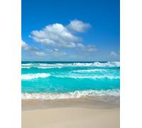 Turquoise Waters - Lined Blank Large Journal Writing Notebook - 8.5" x 11: Journaling for health and healing, relaxation and reconnection, for a happier, healthier, more whole you