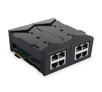 Turris MOX E (Super Ethernet) modulo | 8X Porta LAN 10/100/1000 Mbps (RJ-45), Bus SGMII Pass-Through (collegare Fino a 24 dispositivi) | per Router MOX Open Source e sicuri