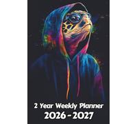 Turtle 2 Year Weekly Planner: 104 Week Sunday to Saturday Calendar | Gift For People Who Love Reptiles, Tortoise Lovers | Ideal for Professionals, Students, and Busy Individuals | 6 x 9 Inches | v1