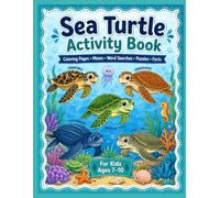 Turtle Activity Book: Mazes, Wordsearches, Coloring Pages, and More!