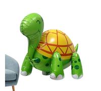 Turtle Balloon | 66x48x40cm Inflatable Foil Turtles Walking Balloons -Innovative Smiling Sea Turtle Balloon, Engaging Cute Blow Up Animals For Animal Zoo Theme Birthday & Shower