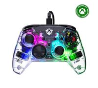 Turtle Beach Afterglow Trasparente Controller Gamepad RGB cablato - Con licenza per Xbox Series XS, Xbox One e Windows - Pulsanti programmabili, grilletti effetto Hall