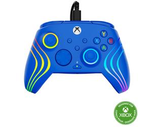 Turtle Beach Afterglow Wave Blu USB Gamepad PC, Xbox, Xbox One, Xbox Series S, Xbox Series X NEW