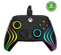 Turtle Beach Afterglow Wave Controller Gamepad RGB cablato nero - Con licenza per Xbox Series XS, Xbox One e Windows - Pulsanti programmabili, grilletti effetto Hall, controlli audio