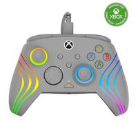 Turtle Beach Afterglow Wave Controller Gamepad RGB cablato grigio - Con licenza per Xbox Series XS, Xbox One e Windows - Pulsanti programmabili, grilletti effetto Hall, controlli audio