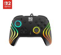 Turtle Beach Afterglow Wave Nero Controller da gaming RGB cablato con licenza ufficiale per Nintendo Switch 2