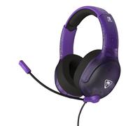 Turtle Beach Cuffie da gioco cablate Airlite Fit Ghost Purple con licenza ufficiale per tutti i Nintendo Switch - Microfono flip-and-mute, padiglioni auricolari dal comfort superiore