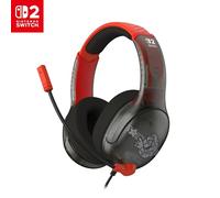 Turtle Beach Airlite Fit Mario Star Cuffie da gioco con cavo - Con licenza ufficiale per Nintendo Switch 2, Nintendo Switch, Resistenti, Leggere