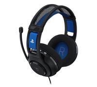 Turtle Beach Atlas 200 Cuffie Nero da gioco cablate con licenza ufficiale per PlayStation - driver Nanoclear da 50 mm, microfono flip-to-mute, cuscinetti in memory foam, archetto mobile