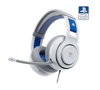Turtle Beach Atlas 200 Cuffie Bianco da gioco cablate con licenza ufficiale per PlayStation, PS5, PS4, driver Nanoclear da 50 mm, microfono flip-to-mute, cuscinetti in memory foam, archetto mobile