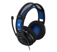 Turtle Beach Atlas 200 Cuffie Nero da gioco cablate con licenza ufficiale per PlayStation, PS5, PS4, driver Nanoclear da 50 mm, microfono flip-to-mute, cuscinetti in memory foam, archetto mobile