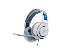 Turtle Beach Atlas 200 Cuffie Bianco da gioco cablate con licenza ufficiale per PlayStation, PS5, PS4, driver Nanoclear da 50 mm, microfono flip-to-mute, cuscinetti in memory foam, archetto mobile