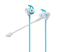 Turtle Beach Battle Buds Cuffie da gioco in-ear per cellulari, Nintendo Switch, Xbox One, PS4 - bianco/ottanio - - Nintendo Switch