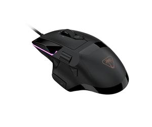 Turtle Beach Command Series MC3 Mouse da gaming cablato - Sensore ottico Owl Eye a 30.000 DPI, Rotella 4D, Frequenza di polling 1K, Switch ottici Titan, Illuminazione RGB, 28 pulsanti programmabili