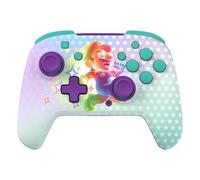 Turtle Beach Rematch: Invincible Mario Wireless Controller - Tutti i Nintendo Switch, Si Illumina al Buio, Batteria Ricaricabile, Licenza Ufficiale Nintendo