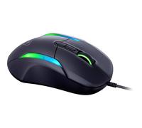 Turtle Beach Kone II - Mouse da gioco ergonomico RGB con cavo, sensore ottico da 26.000 DPI, interruttori ottici da 100M clic, 23 ingressi personalizzabili, rotella di scorrimento 4D, pad in puro PTFE