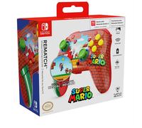 Turtle Beach Rematch Mario Bricks Controller da gaming wireless per Nintendo Switch. Funziona anche con Nintendo Switch 2 - Pulsante C non disponibile.