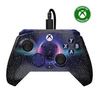Turtle Beach Rematch Advanced Dark Cosmos Controller da gaming con cavo - Con licenza per Xbox Series X e S, Xbox One e PC Windows - Design lenticolare cangiante