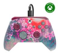 Turtle Beach Rematch Advanced Controller gaming con cavo per XBOX & PC | Kyoto Bloom, XBOX Series X|S, XBOX One, PC, 2 pulsanti rimappabili, grilletti Hall-Effect, comandi audio, effetto lenticolare