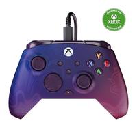 Turtle Beach Rematch Advanced Purple Fade Controller da gaming con cavo per Xbox e PC. Con licenza per Xbox con pulsanti rimappabili, grilletti sensibili e comandi audio
