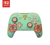 Turtle Beach Rematch Controller da gaming wireless per Nintendo Switch 2 | Animal Crossing Timmy & Tommy - Con licenza ufficiale per Nintendo Switch 2, Levette TMR, RGB personalizzabile