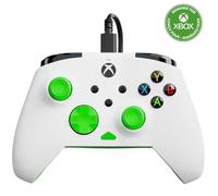 Turtle Beach Rematch Core Bianco/Verde - Gamepad cablato - Con licenza per Xbox Series XS, Xbox One e PC - Pulsanti audio, motori Rumble e grilletti a impulsi, cavo da 3 m