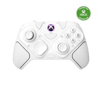 Turtle Beach Victrix Pro BFG Reloaded Controller gaming wireless per XBOX | Bianco, XBOX Series X|S, XBOX One, PC, modulare, Fightpad, leve Hall-Effect, grilletti, 4 pulsanti rimappabili, e-sport