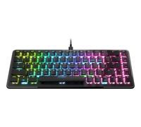 Turtle Beach Vulcan II Mini - 65% optisch-mechanische Gaming-Tastatur mit anpassbarer RGB-Beleuchtung, Tastenduplikator-Technologie, Alluminiumplatte, Schwarz
