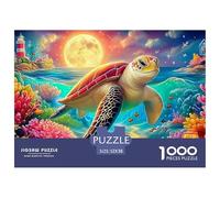 Turtle BeachFormidable 1000-Piece Jigsaw Puzzles for Adults An Odyssey of Impossible, Hard, And Difficult Challenging Puzzle Educational Games - The Ultimate Gift for Dedicated Adult And Teen Puzzler