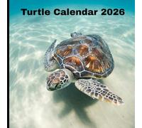 Turtle Calendar 2026: A gift for turtle lovers
