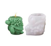 Turtle Candle Mold, Turtle Diffuser Stone Ornament Mould, Sturdy Resin Animal Molds 3D, Candle, Cake, Clay Making Moulds, for Home Decor, 2,95 x 3,9 x 2,76 pollici