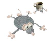 Turtle Coaster, 3D Printed Turtles Cup Holder For Office Home | Funny 3D Knitted Protection Decoration | Turtle Coaster Rugs For Coffee Tea Drink Water Cup Mug Tabletop Office Party Housewarming Teach