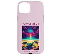 Turtle Cove Bahamas Tramonto Paradiso Tropicale Arte Custodia per iPhone 15 Plus