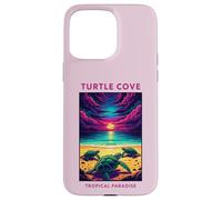Turtle Cove Bahamas Tramonto Paradiso Tropicale Arte Custodia per iPhone 15 Pro Max