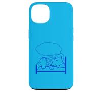 Turtle Dreaming Bubble Sleeping Hat Bed Good Stanchi Night Fun Custodia per iPhone 13