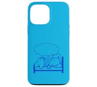 Turtle Dreaming Bubble Sleeping Hat Bed Good Stanchi Night Fun Custodia per iPhone 13 Pro Max