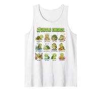 Turtle Energy Kawaii Grafico degli Stati D'animo della Canotta