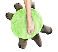 Turtle Foot Cleaning Pad Double Side Floor Foot Mop per capelli su tutti i tipi di pavimento, facile manutenzione, strumento di pulizia per pavimenti