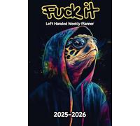 Turtle Fuck It Left Handed Weekly Planner: 2 Year, 104 Week Sunday to Saturday Calendar | Gift For People Who Love Reptiles, Tortoise Lovers | With ... and Badass Quotations | 6 x 9 Inches | v1