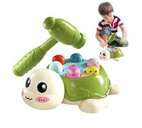Turtle Game for Children - Interactive Smashing Toy | Apprendimento precoce Mole, sviluppo educativo, gioco di gioco per | Colpire e imparare | Booster per le abilità motorie